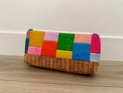 Cork Bottom Pencil Pouch Pattern {Paper}