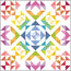 Iridescent Star Pattern {Paper}