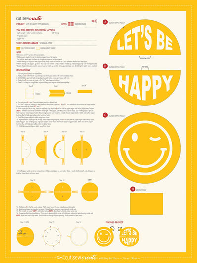 Cut Sew Create - Lets Be Happy