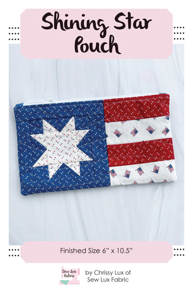 Shining Star Pouch Pattern {Paper}