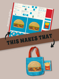 Cut Sew Create - Hamburger Tote