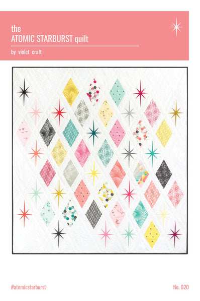 Atomic Starburst Quilt Pattern {Paper}