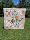 Peppermint Rose Quilt Kit