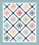 Brightly Quilt Pattern {Paper}