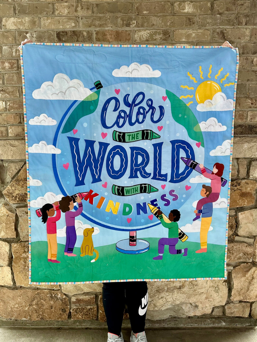 Colors of Kindness Panel American Quilting