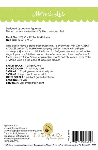 Fruit Basket Pattern {Paper}