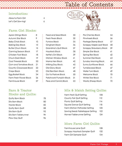 Farm Girl Vintage Book