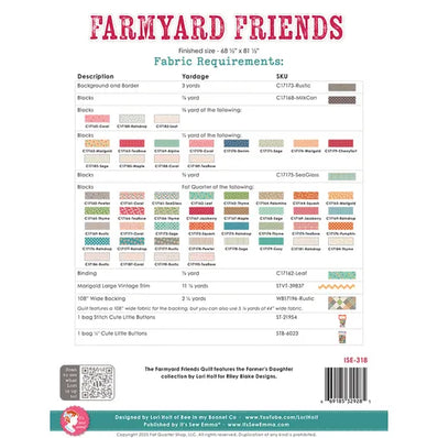 Farmyard Friends Pattern {Paper}