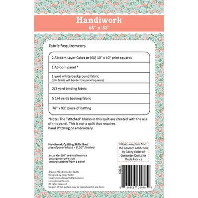 Handiwork Pattern {Paper}