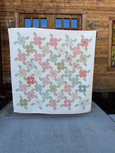 In The Meadow Quilt Kit with Sunbonnet Fabric Collection