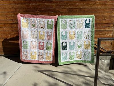 Baby Boy Bib Quilt Kit