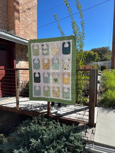 Baby Boy Bib Quilt Kit