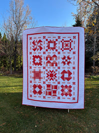 Sew With Me Kit Quilt Kit + Runner or Tree Skirt Kit
