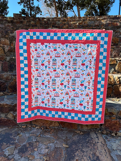 Under The Bigtop Quilt Kit
