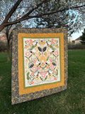 Bee Garden Panel Quilt Kit