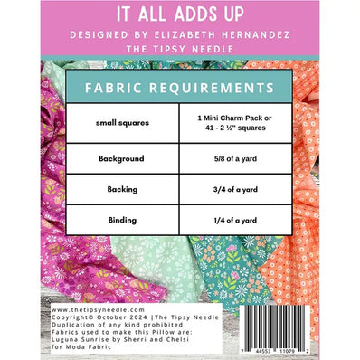 It All Adds Up Pattern {Paper}