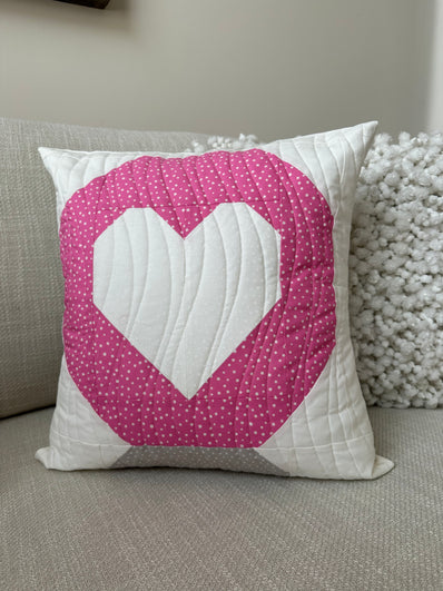 My Material World Pillow Kit - Bright Pink