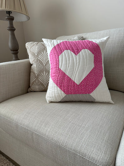 My Material World Pillow Kit - Bright Pink