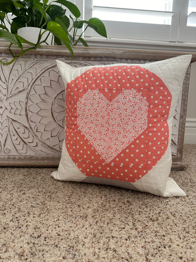 My Material World Pillow Kit - Light Pink