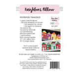 Neighbors Pillow Pattern {Paper}