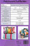 Patchwork Duffle Mini Pattern {Paper}