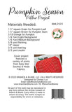 Pumpkin Season Pillow Pattern {Paper}