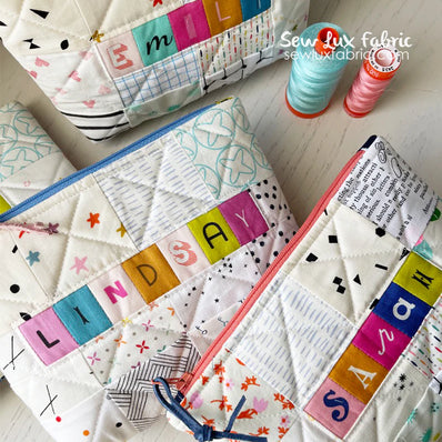 Selvedge Magic Name Pouch