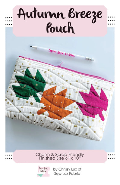 Autumn Breeze Pouch Pattern {Paper}