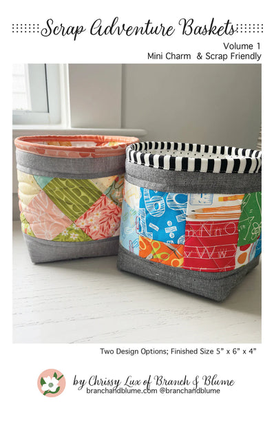 Scrap Adventure Baskets Pattern {Paper}