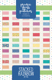 Stacked Rainbow Pattern {Paper}