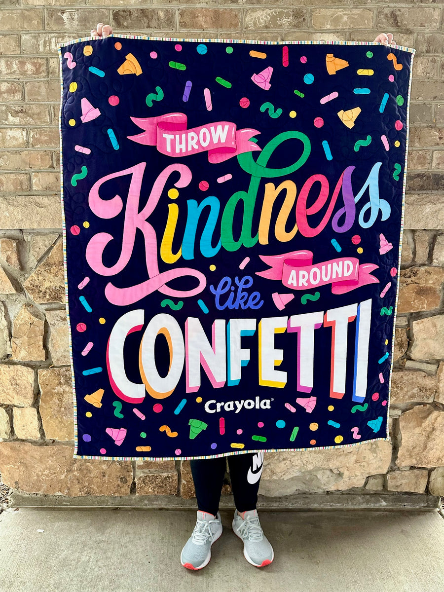 Throw Kindness Panel American Quilting