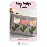 Tiny Tulips Pouch Pattern {Paper}
