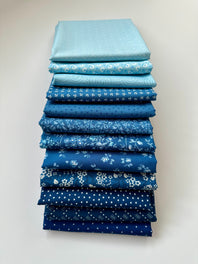 True Blue 1/4 yd. Bundle