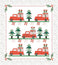 Vintage Christmas 2 Pattern {Paper}