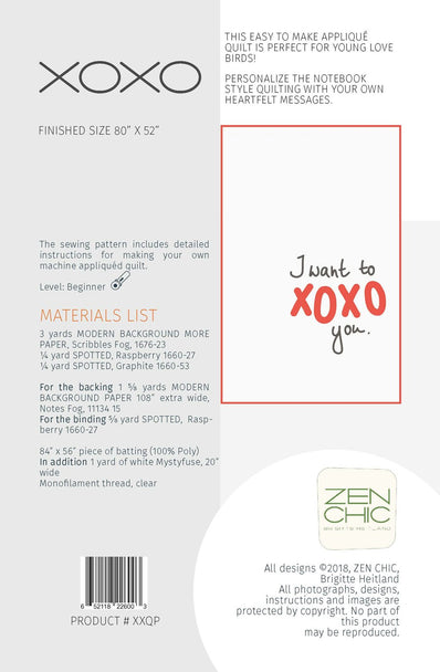 XOXO Zen Chic Pattern {Paper}