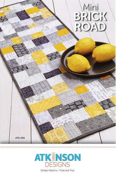 Mini Brick Road Pattern {Paper}