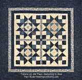 Gathering in Blue Pattern {Paper}