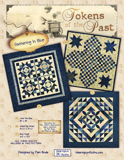 Gathering in Blue Pattern {Paper}