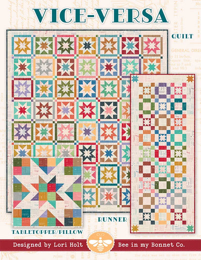 Vice-Versa Quilts Pattern {Paper}