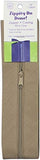 Zippity Do Done Zipper - 18" Camel