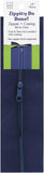 Zippity Do Done Zipper - 18" Navy
